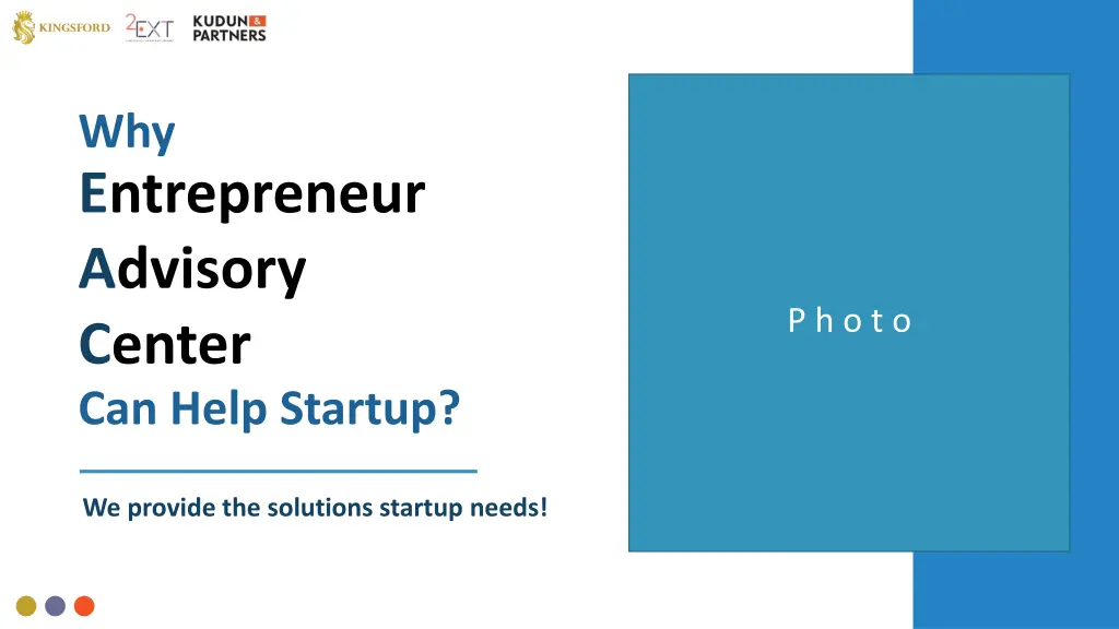 why entrepreneur advisory center