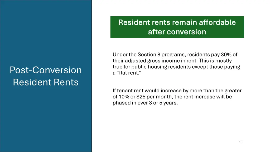 resident rents remain affordable resident rents