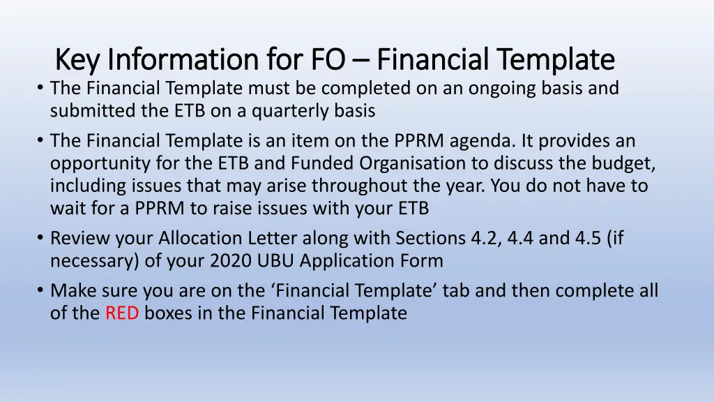 key information for fo key information 1