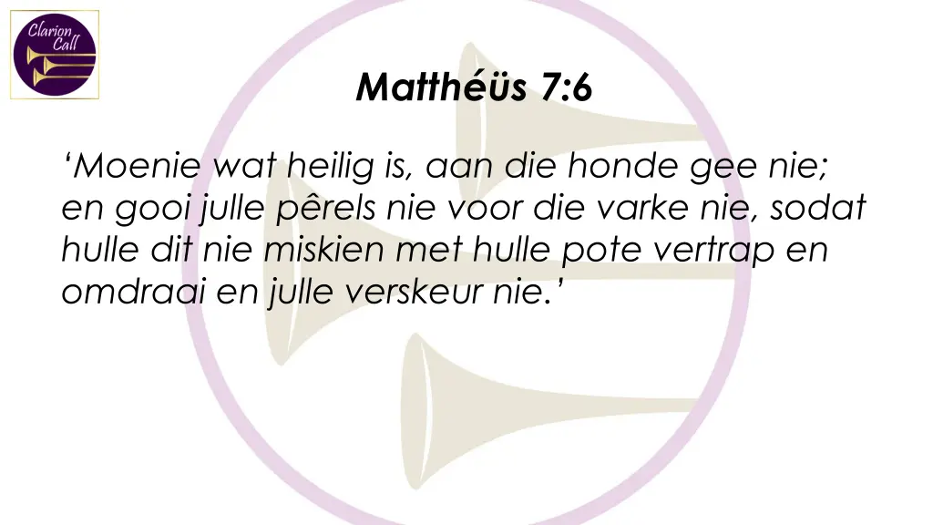 matth s 7 6