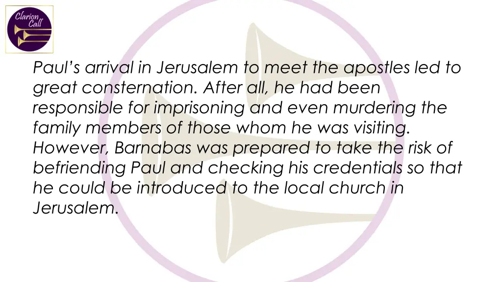 paul s arrival in jerusalem to meet the apostles