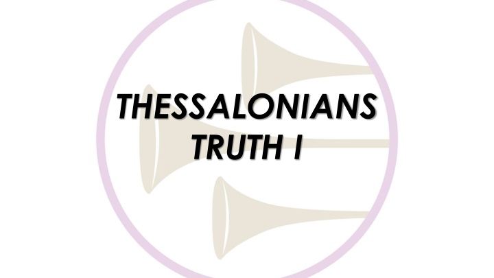 thessalonians truth i