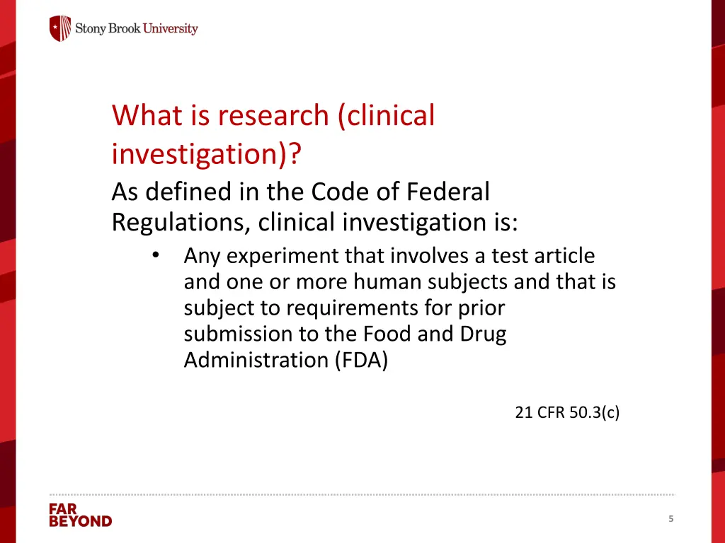 what is research clinical investigation