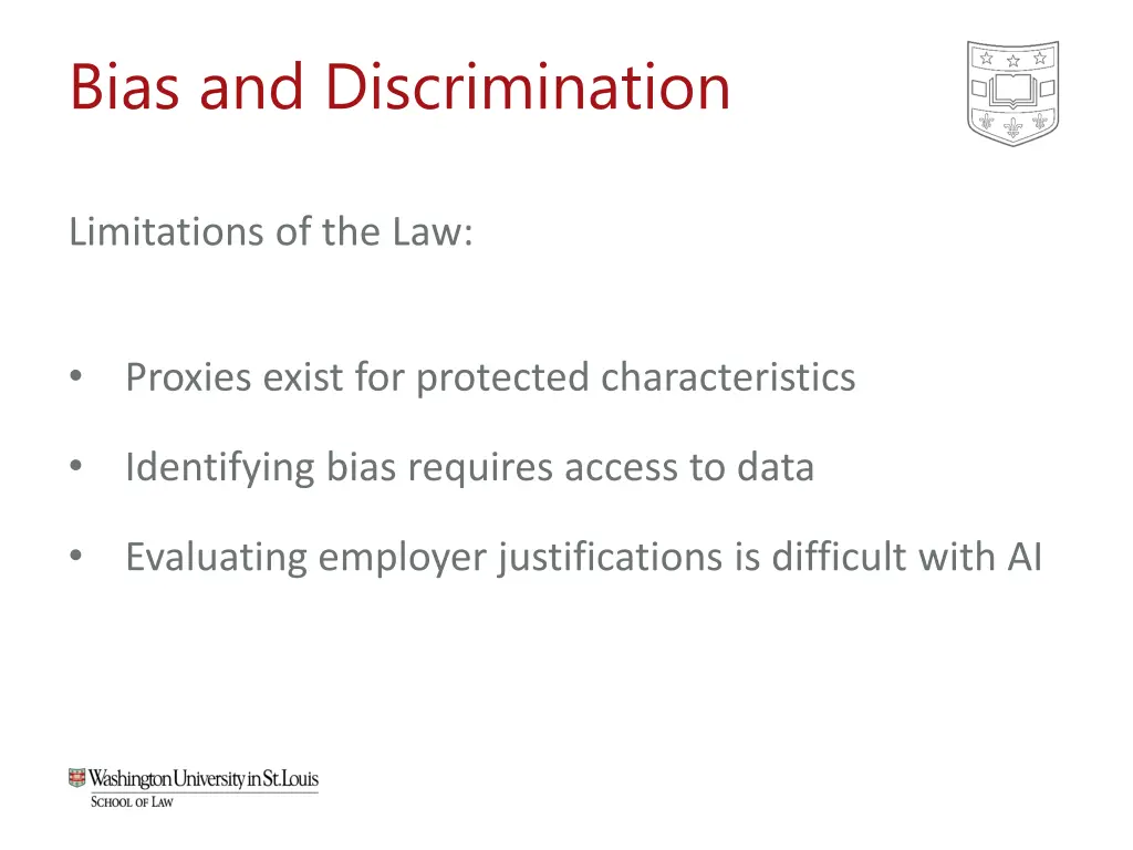 bias and discrimination 1