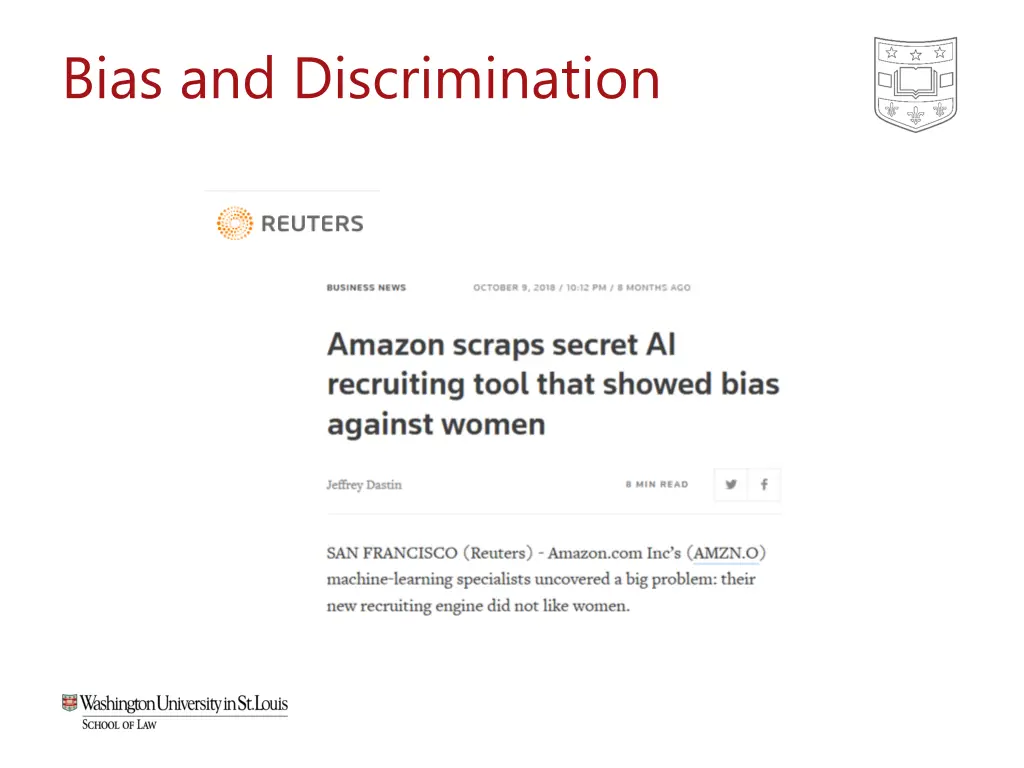 bias and discrimination