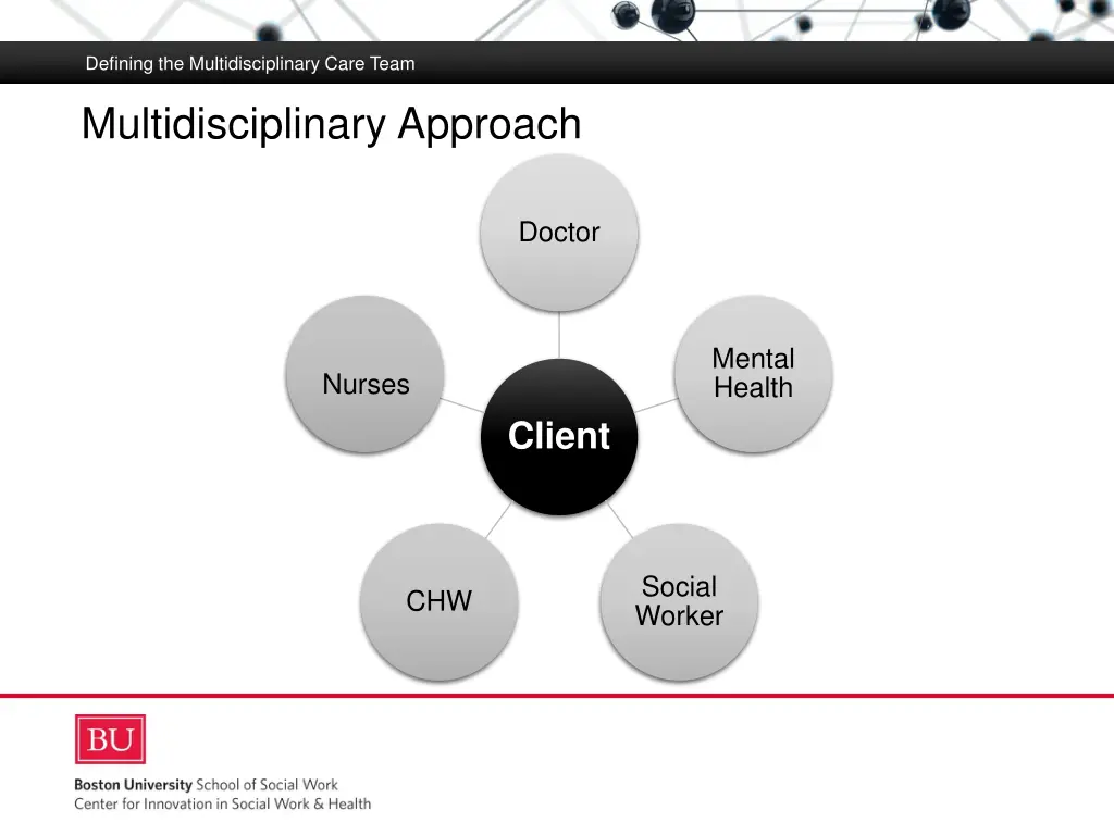 defining the multidisciplinary care team 5