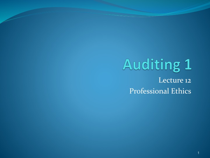 lecture 12