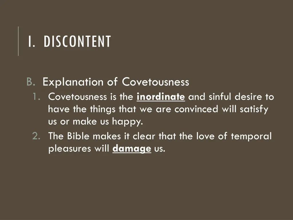i discontent 2