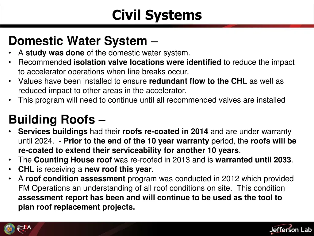 civil systems