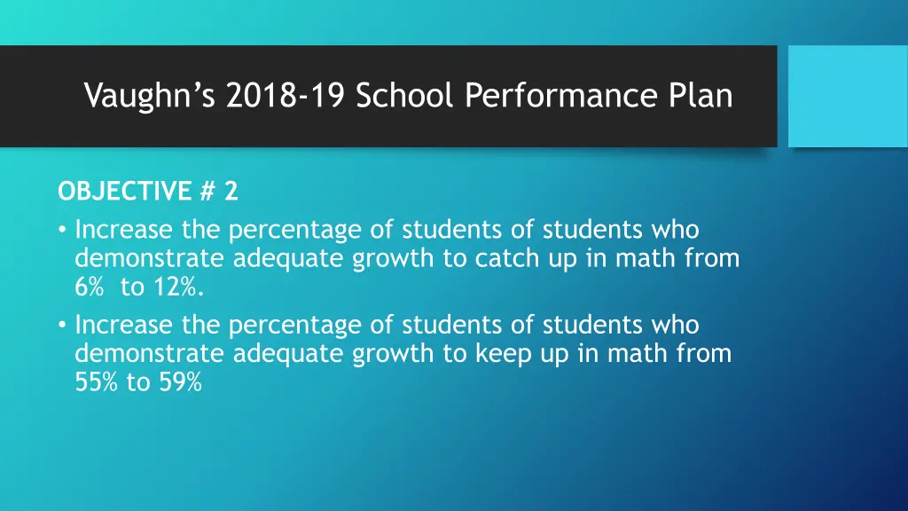 vaughn s 2018 19 school performance plan 1