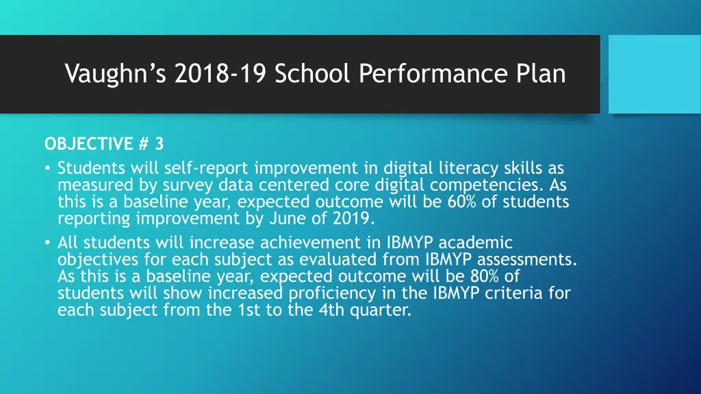 vaughn s 2018 19 school performance plan 2