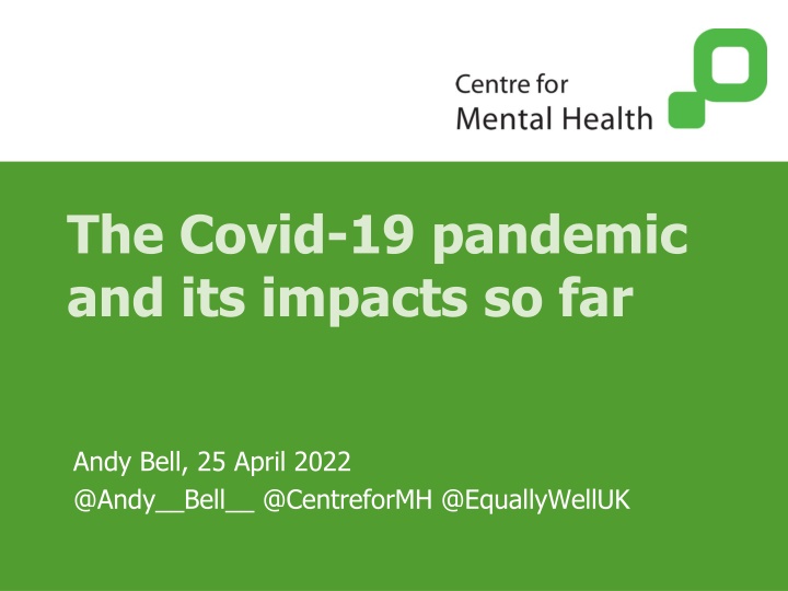 the covid 19 pandemic and its impacts so far