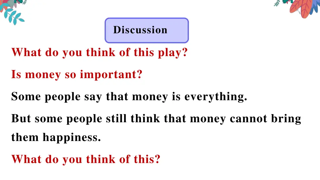 discussion