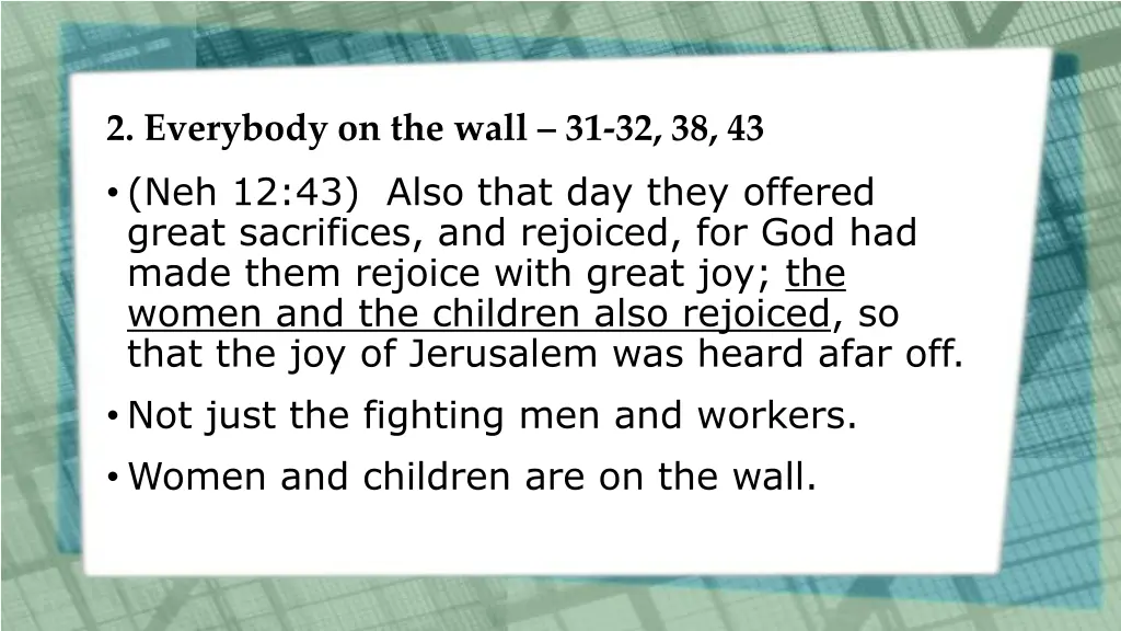 2 everybody on the wall 2
