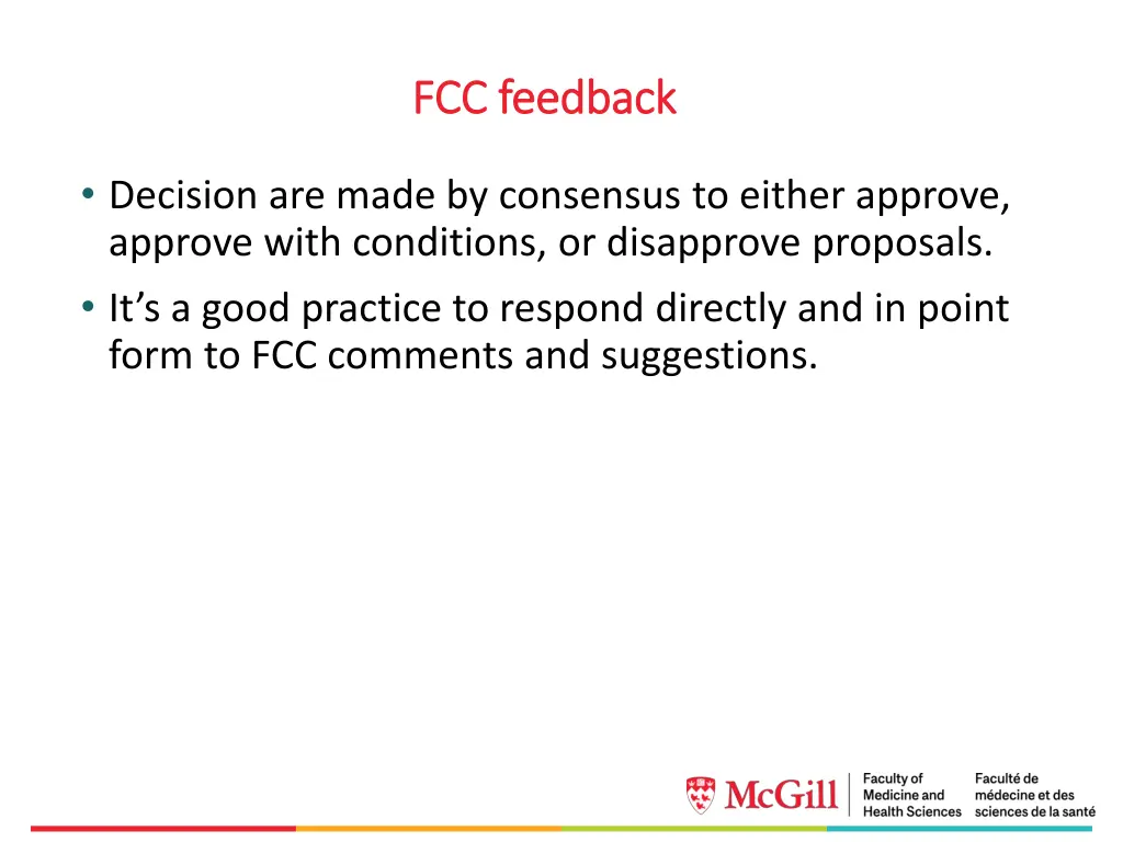 fcc feedback fcc feedback