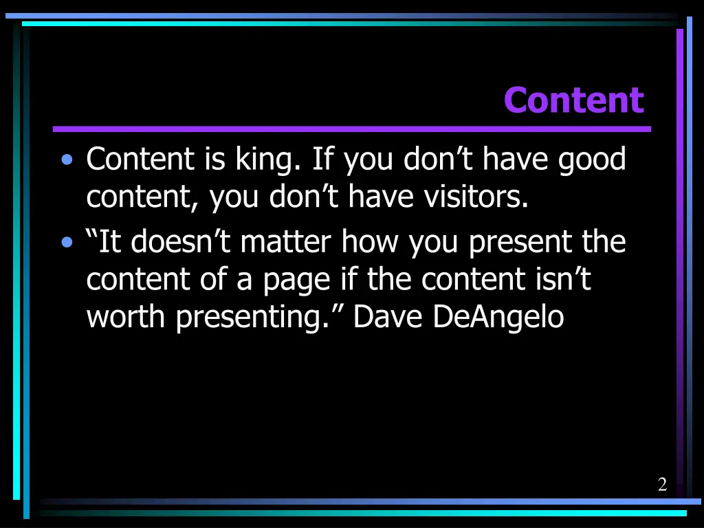 content 1