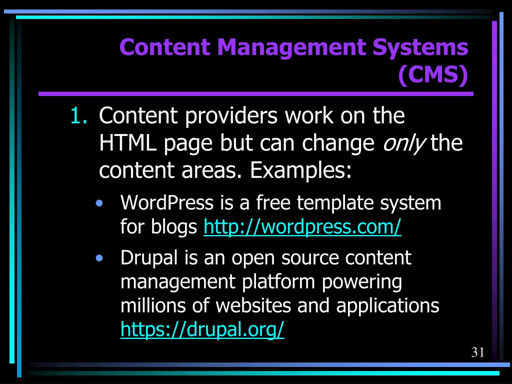 content management systems 1