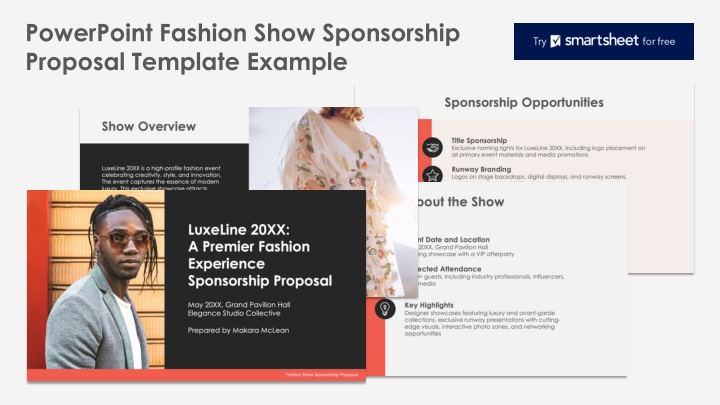 powerpoint fashion show sponsorship proposal