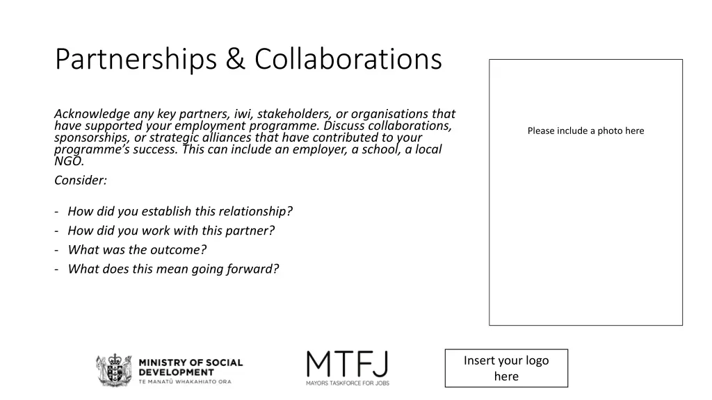 partnerships collaborations