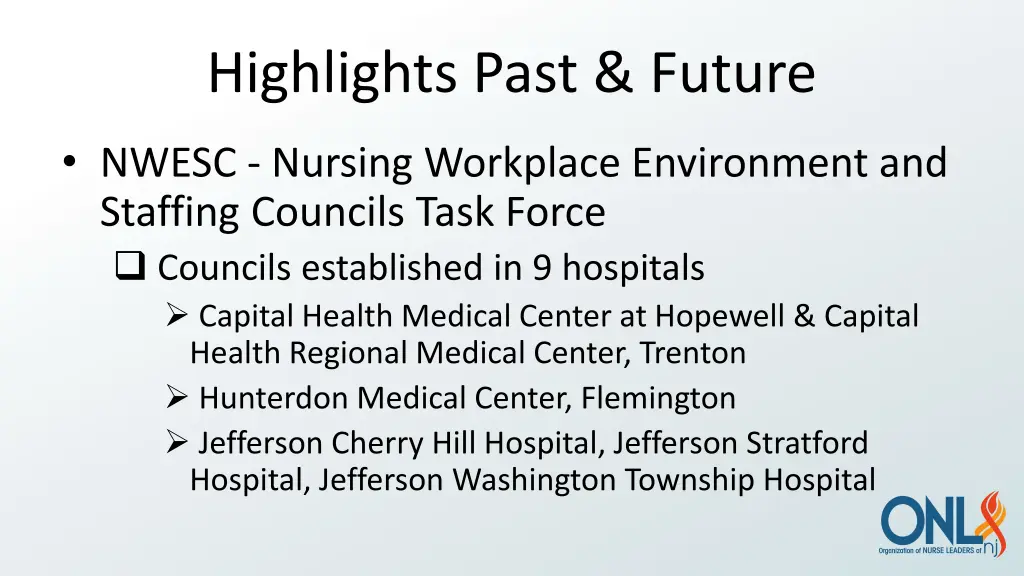 highlights past future