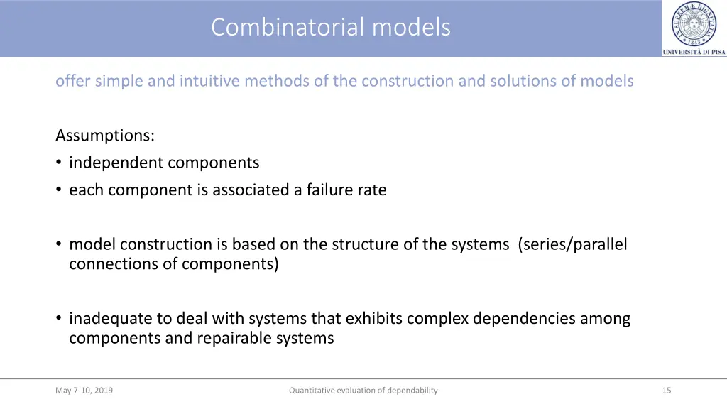 combinatorial models 1