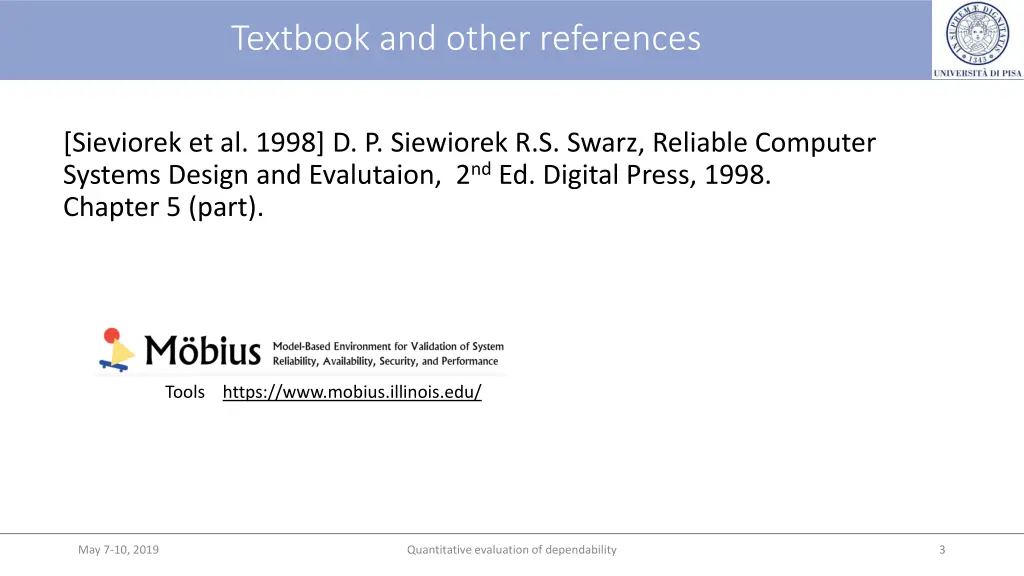 textbook and other references