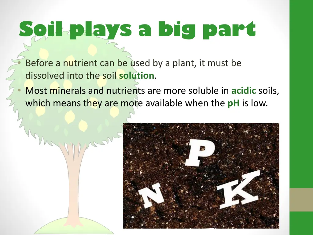 soil plays a big part 1