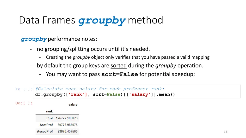 data frames groupby method