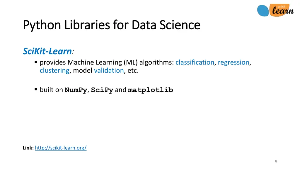 python libraries for data science python 6