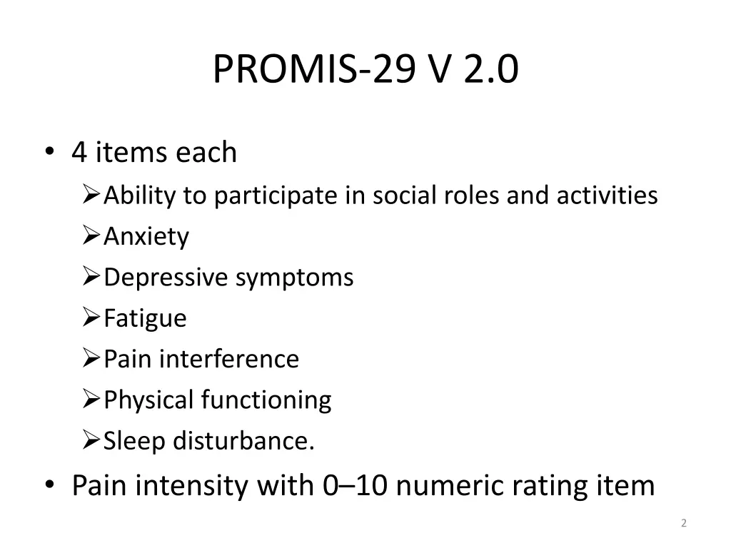 promis 29 v 2 0