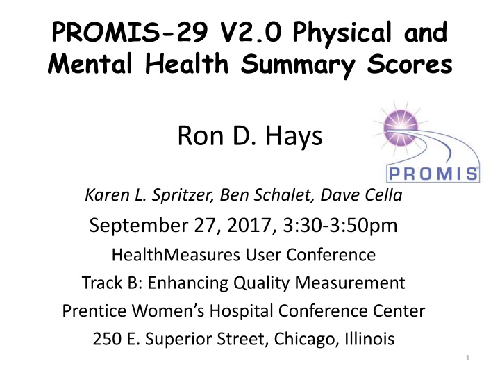 promis 29 v2 0 physical and mental health summary