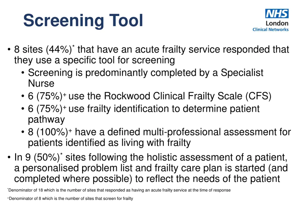 screening tool