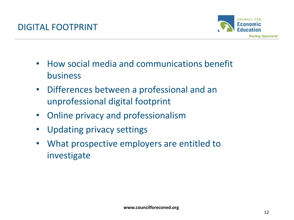 digital footprint