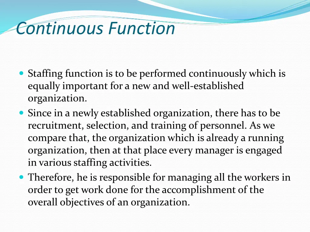 continuous function