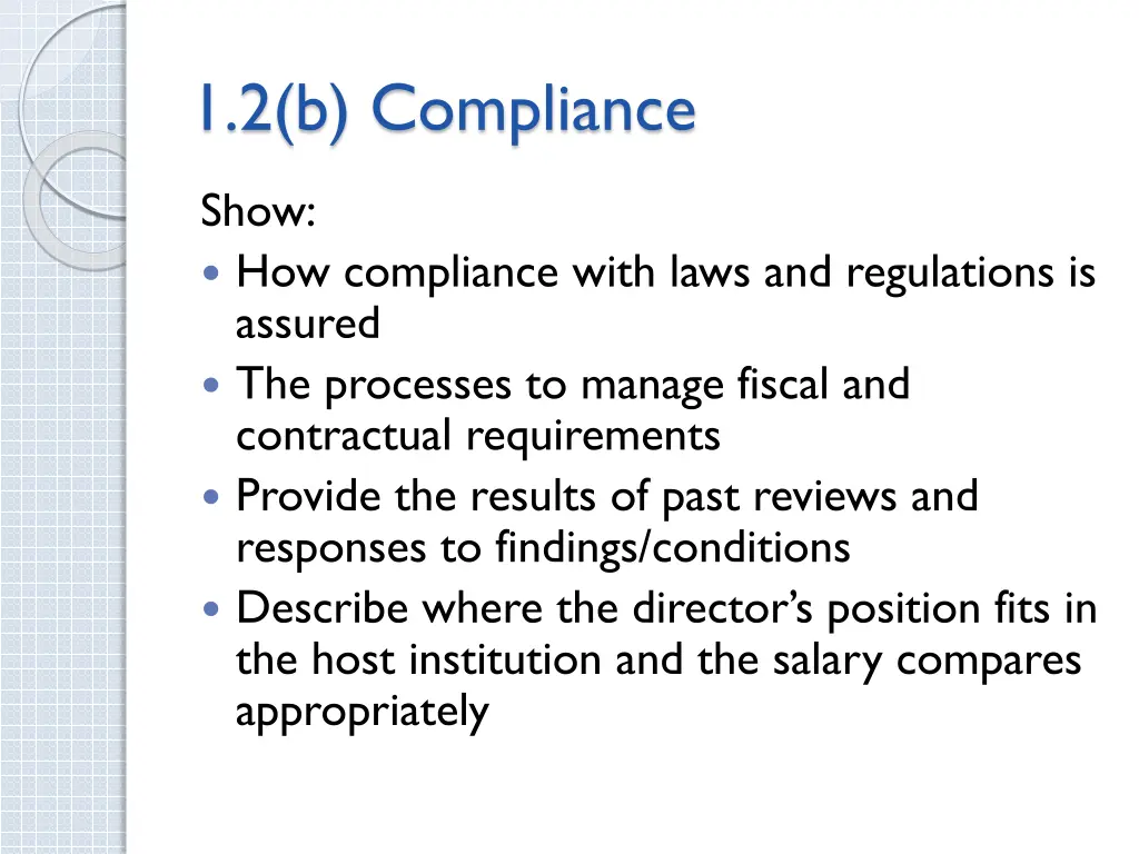 1 2 b compliance 1