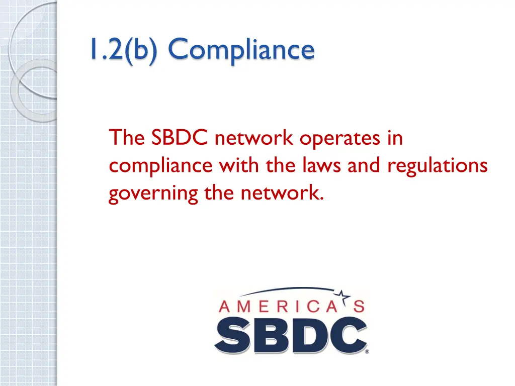 1 2 b compliance