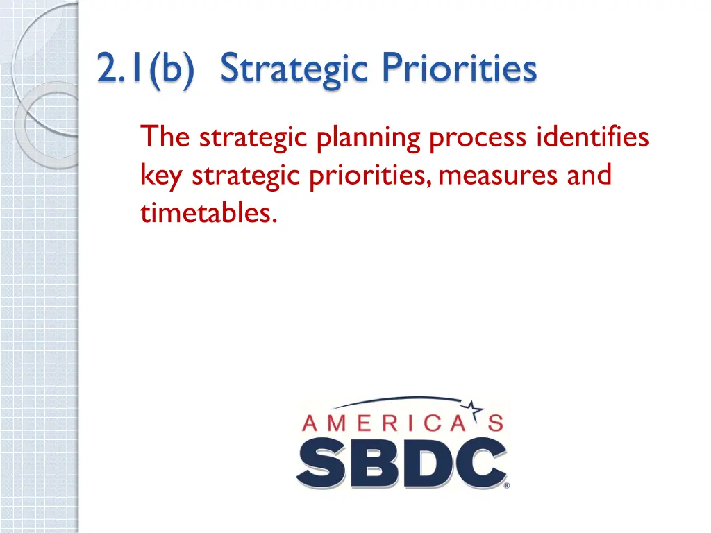 2 1 b strategic priorities