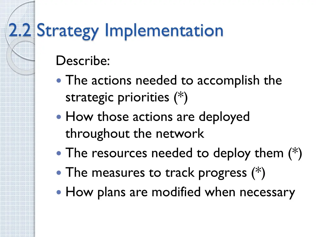 2 2 strategy implementation 1