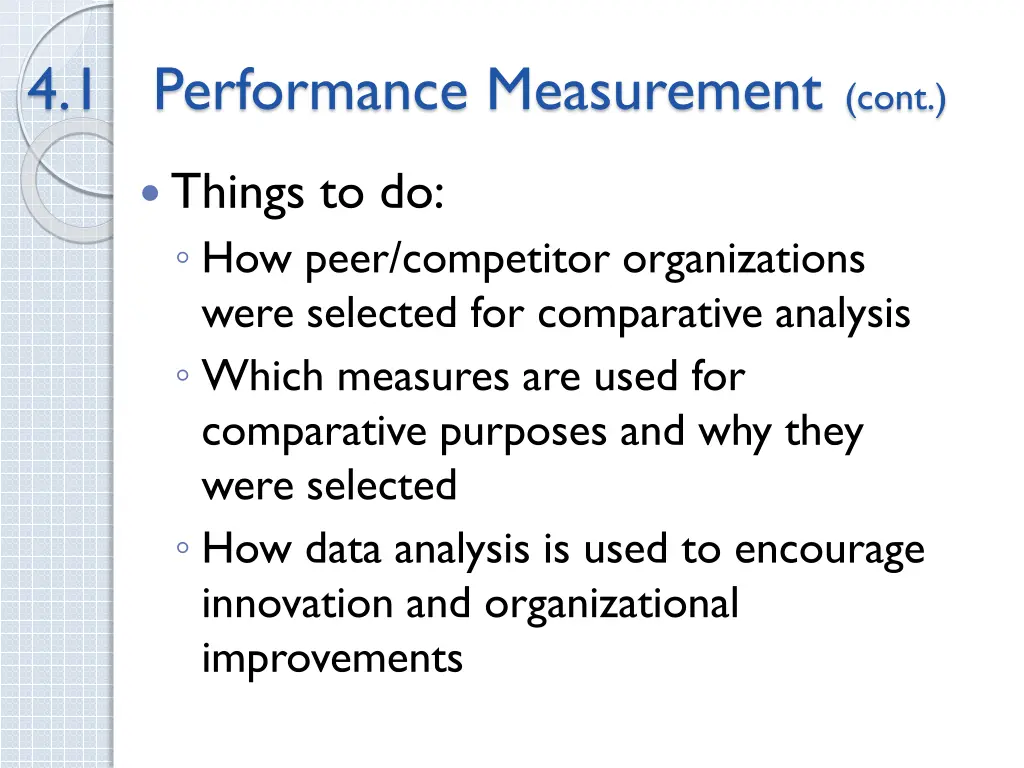 4 1 performance measurement cont things