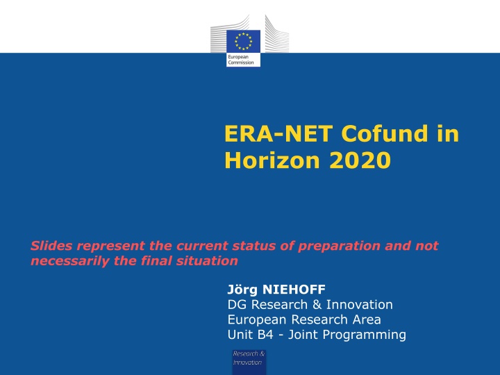 era net cofund in horizon 2020