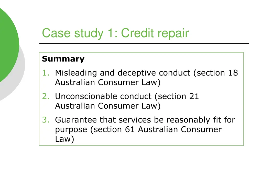 case study 1 credit repair 3