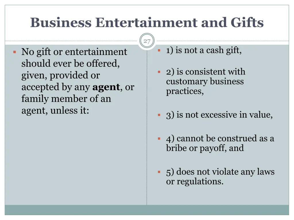 business entertainment and gifts 1