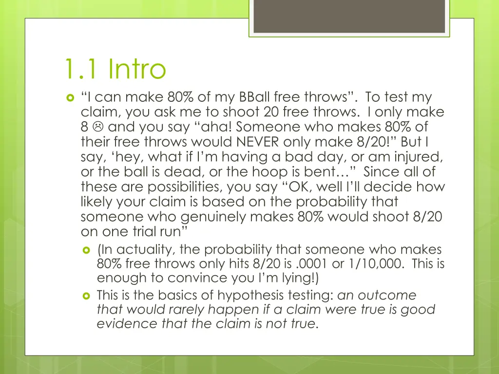1 1 intro i can make 80 of my bball free throws
