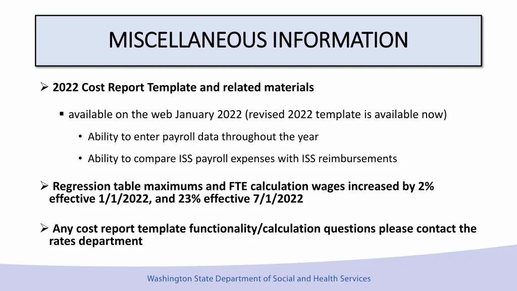 miscellaneous information miscellaneous