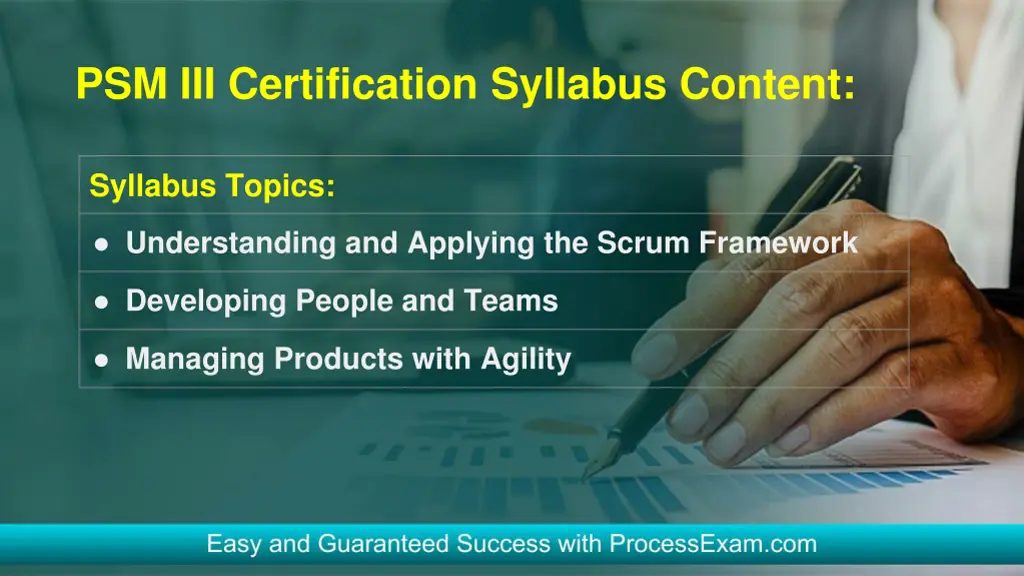 psm iii certification syllabus content