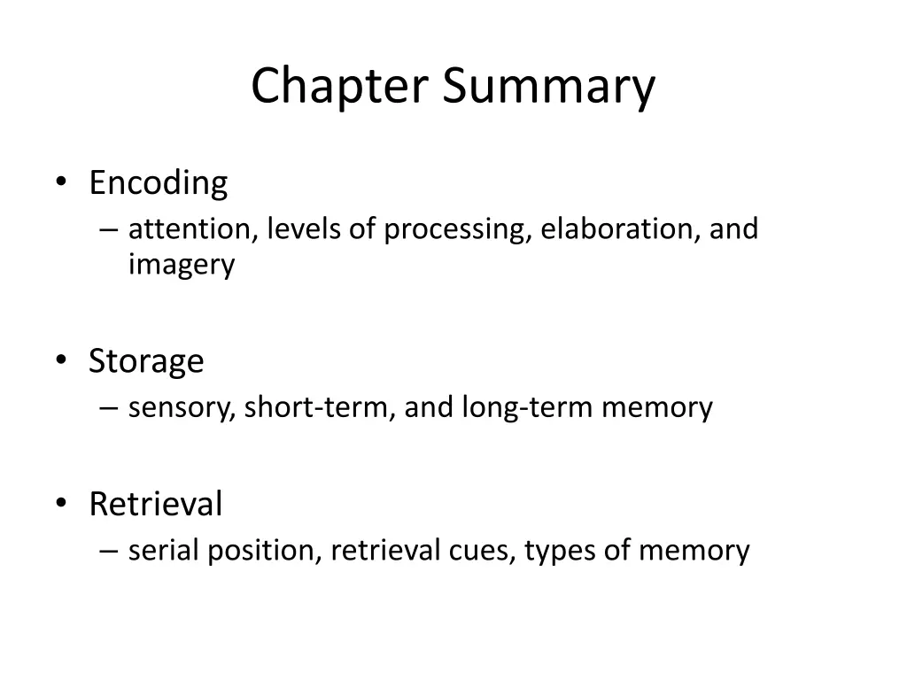 chapter summary 1