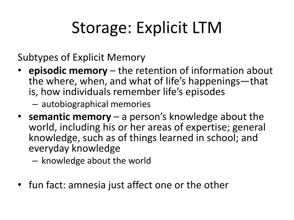 storage explicit ltm 1