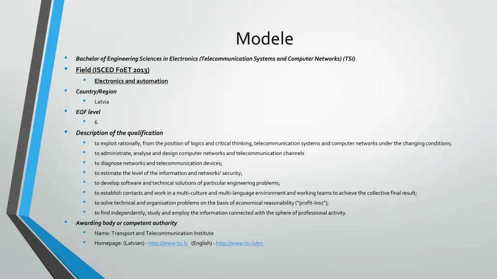 modele 1