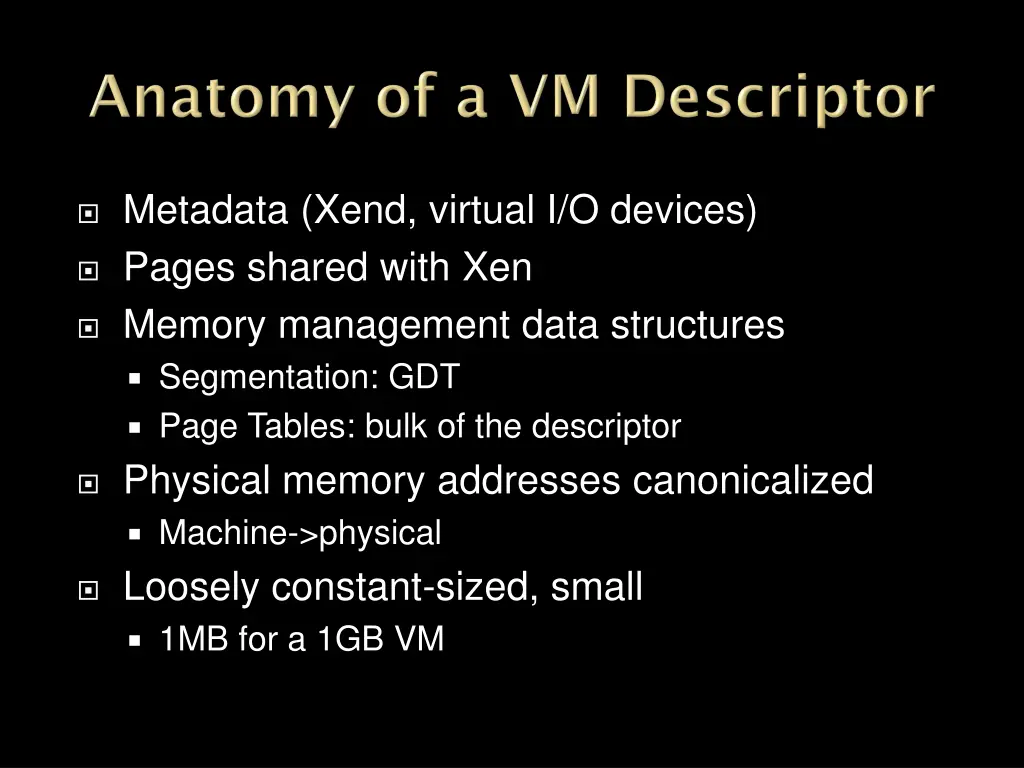 metadata xend virtual i o devices pages shared