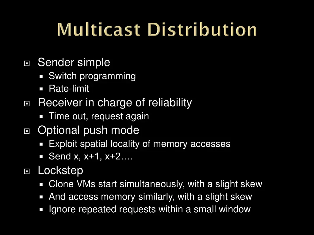 sender simple switch programming rate limit